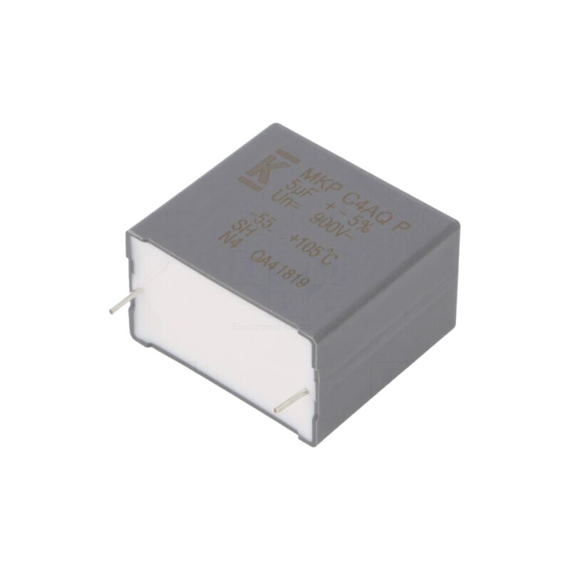 Condensator: cu polipropilenă; DC-Link; 5uF; THT; ESR: 10mΩ; C4AQ-P