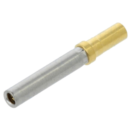 Pin; mamă; aliaj cupru; aurit; 28AWG÷24AWG; crimpat; pe cablu; 7,5A