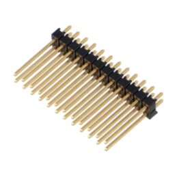 Conector: şiruri pini; şir pini; tată; PIN: 24; drept; THT; 2,54mm