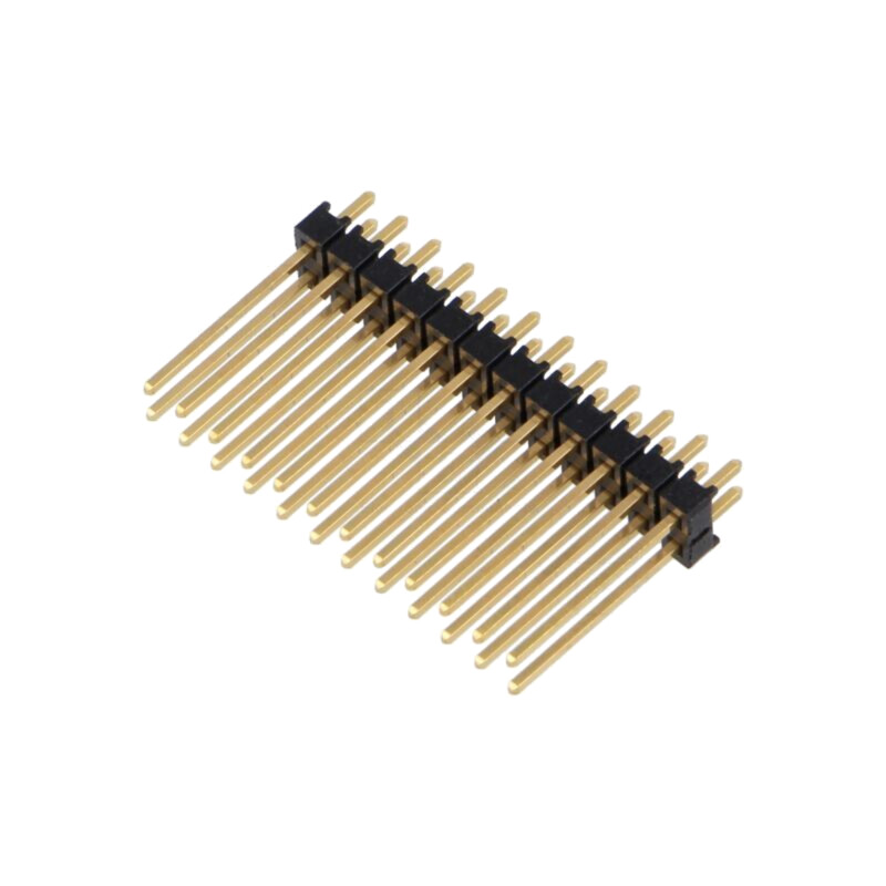 Conector: şiruri pini; şir pini; tată; PIN: 24; drept; THT; 2,54mm Conector: şiruri pini; şir pini; tată; PIN: 24; drept; THT; 2,54mm