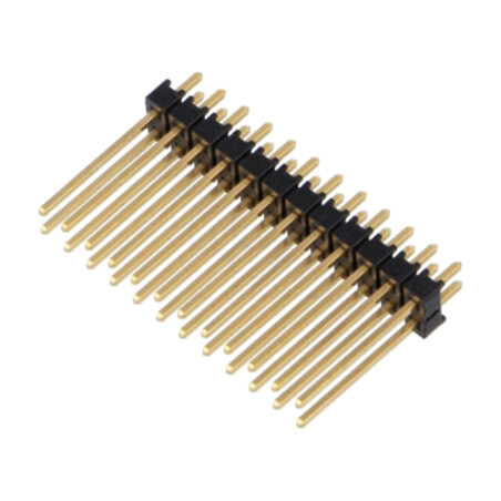 Conector: şiruri pini; şir pini; tată; PIN: 24; drept; THT; 2,54mm