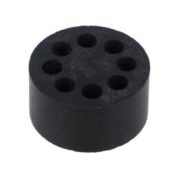 Insert pentru presetupă; 6mm; M40; IP68; cauciuc NBR; Num.orif: 8