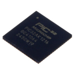 IC: microcontroler PIC; 128kB; 200MHz; 3÷3,6VDC; SMD; VQFN64; tub