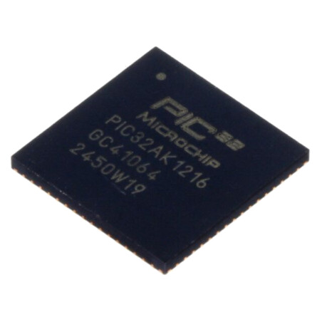 IC: microcontroler PIC; 128kB; 200MHz; 3÷3,6VDC; SMD; VQFN64; tub