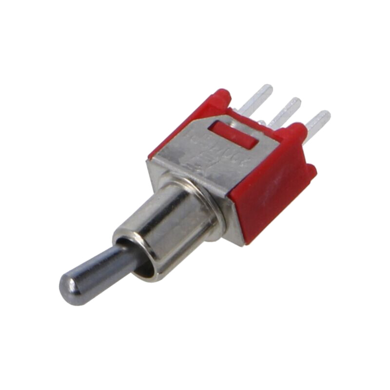 Comutator: basculant; Poz: 2; SPDT; ON-ON; 1A/250VAC; 3A/28VDC; 200 Comutator: basculant; Poz: 2; SPDT; ON-ON; 1A/250VAC; 3A/28VDC; 200
