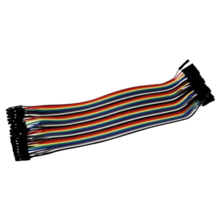 Cablu de conectare; diferite culori; 40buc; 170mm; cabluri bandă