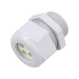 Garnitură de etanşare; cu orificii multiple; M25; 1,5; IP65; gri