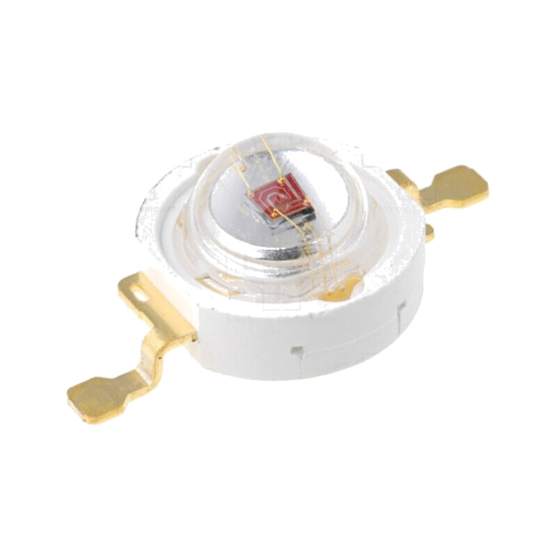 LED putere; ambră; EMITER; 120°; 350mA; 585÷590nm; 23,3÷30lm; 1W