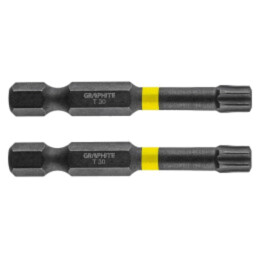 Capăt de şurubelniţă; Torx®; TX30; Lung.tot: 50mm; 2buc; cu impact