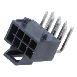 Conector: cablu-placă; soclu; tată; Nano-Fit; PIN: 8; în unghi; LCP