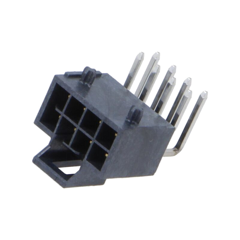 Conector: cablu-placă; soclu; tată; Nano-Fit; PIN: 8; în unghi; LCP