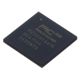IC: microcontroler PIC; 64kB; 200MHz; 3÷3,6VDC; SMD; VQFN64; tub