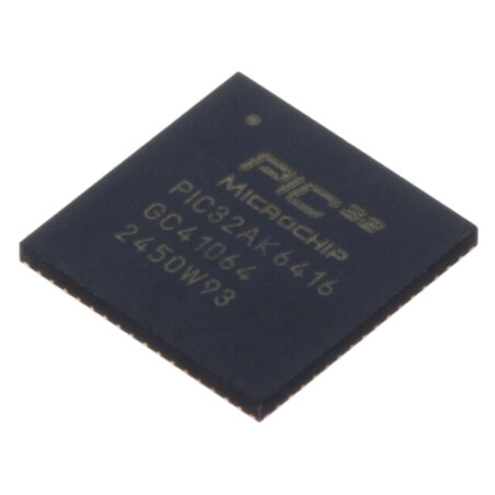 IC: microcontroler PIC; 64kB; 200MHz; 3÷3,6VDC; SMD; VQFN64; tub