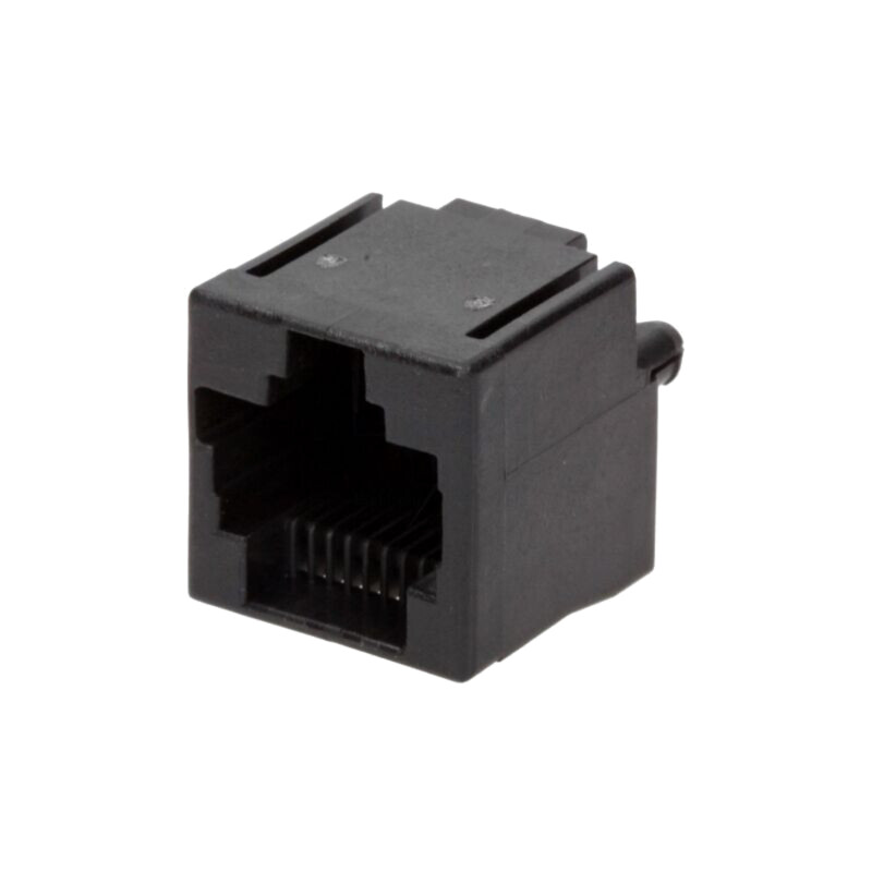 Conector: RJ45; soclu; PIN: 8; 8p8c; THT; drept; 16,51mm