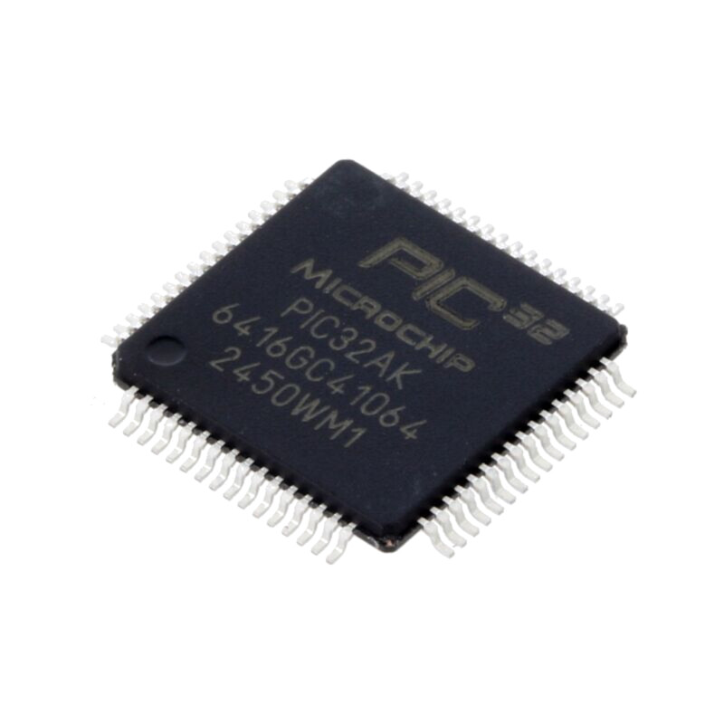 IC: microcontroler PIC; 64kB; 200MHz; 3÷3,6VDC; SMD; TQFP64; tavă
