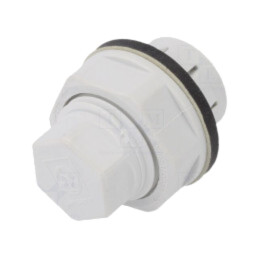 Capac de protecţie; IP68; poliamidă; gri deschis; SKINTOP®