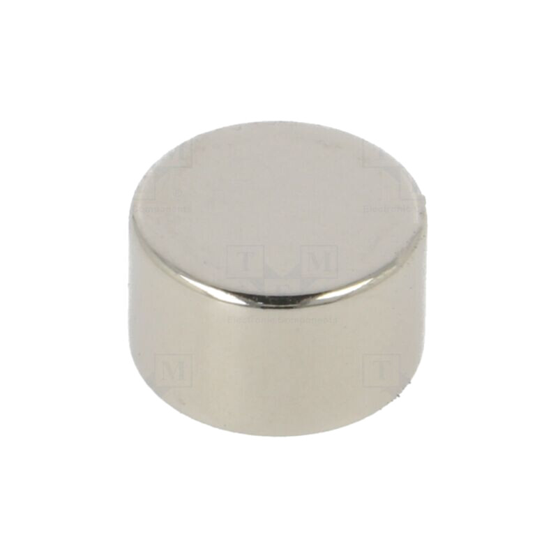 Magnet: fix; neodim; 25N; Ø: 10mm; H: 6mm