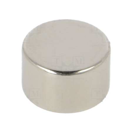 Magnet: fix; neodim; 25N; Ø: 10mm; H: 6mm