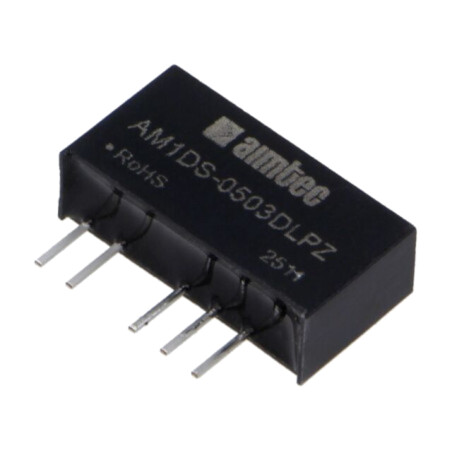 Convertor: DC/DC; 1W; Uintr: 4,5÷5,5VDC; Uieş: 3,3VDC; Iintr: 230mA