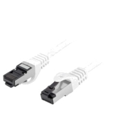 Patch cord; RJ45 mufă,din ambele părţi; S/FTP; Cat 8.1; litat; Cu
