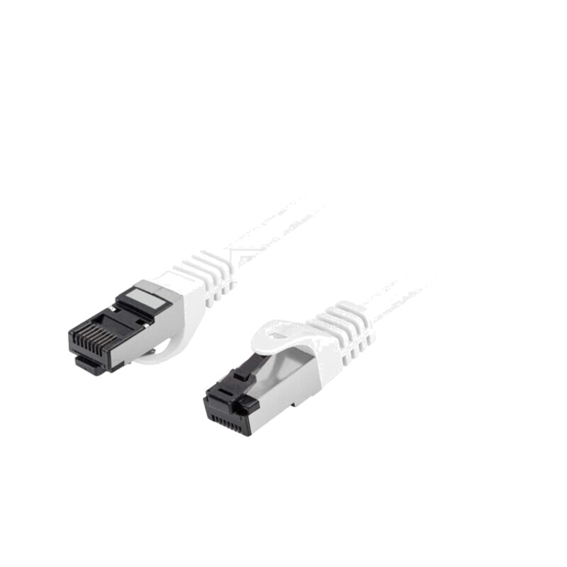 Patch cord; RJ45 mufă,din ambele părţi; S/FTP; Cat 8.1; litat; Cu
