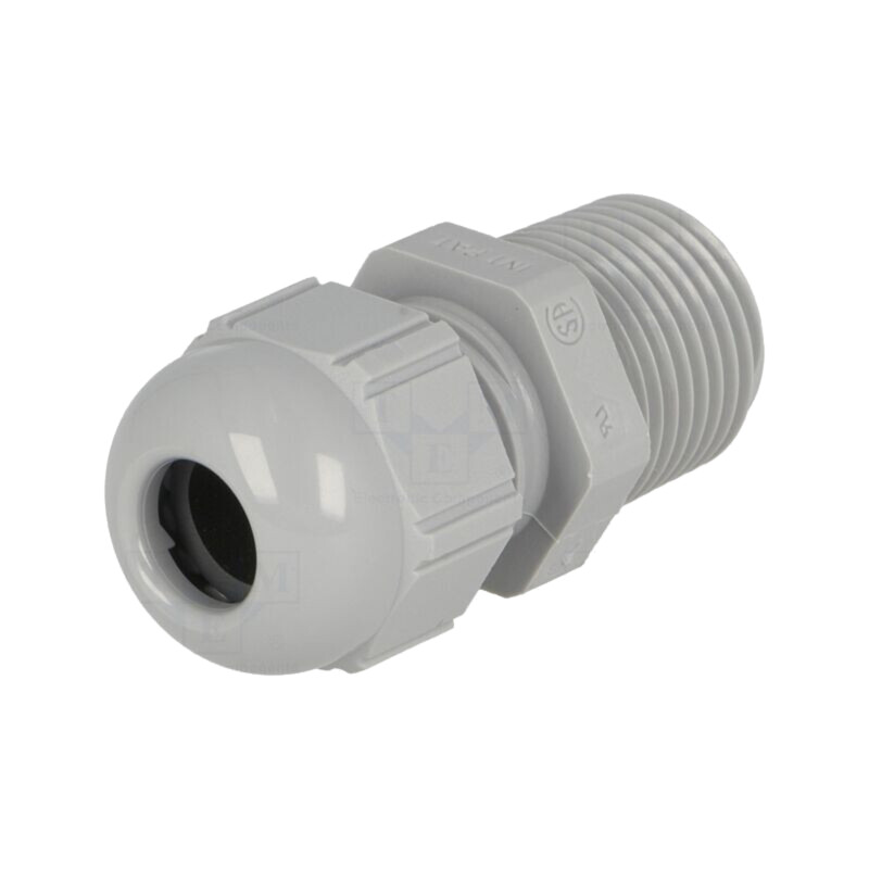 Garnitură de etanşare; NPT3/4"; IP68; poliamidă; gri închis