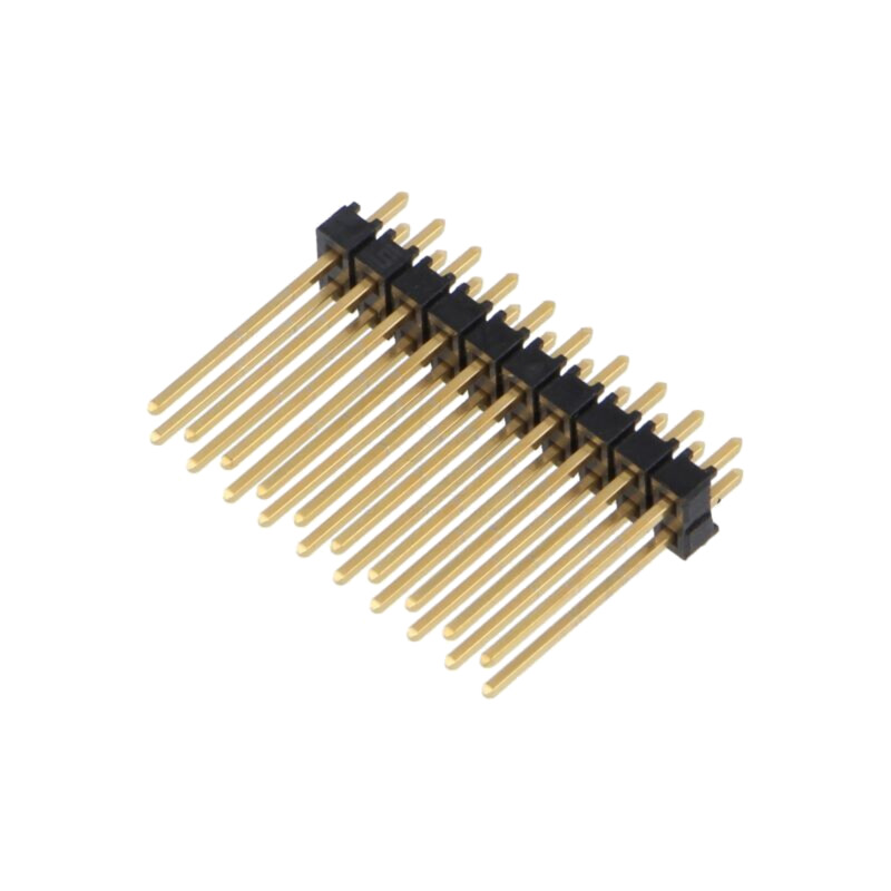 Conector: şiruri pini; şir pini; tată; PIN: 20; drept; THT; 2,54mm