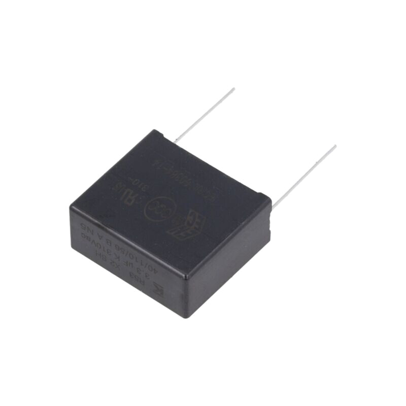 Condensator: cu polipropilenă; X2; R53; 3,3uF; 310VAC; 32x28x14mm