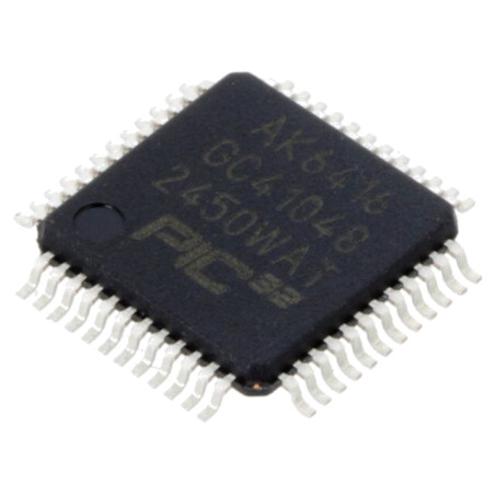 IC: microcontroler PIC; 64kB; 200MHz; 3÷3,6VDC; SMD; TQFP48; tavă