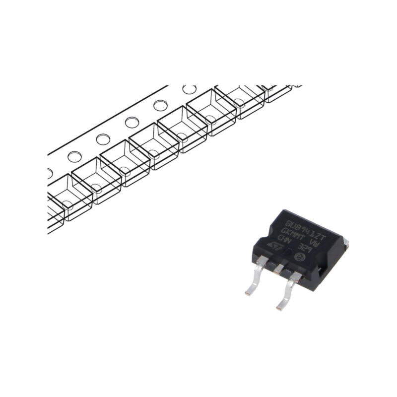Tranzistor: NPN; bipolar; Darlington; 350V; 15A; 150W; D2PAK
