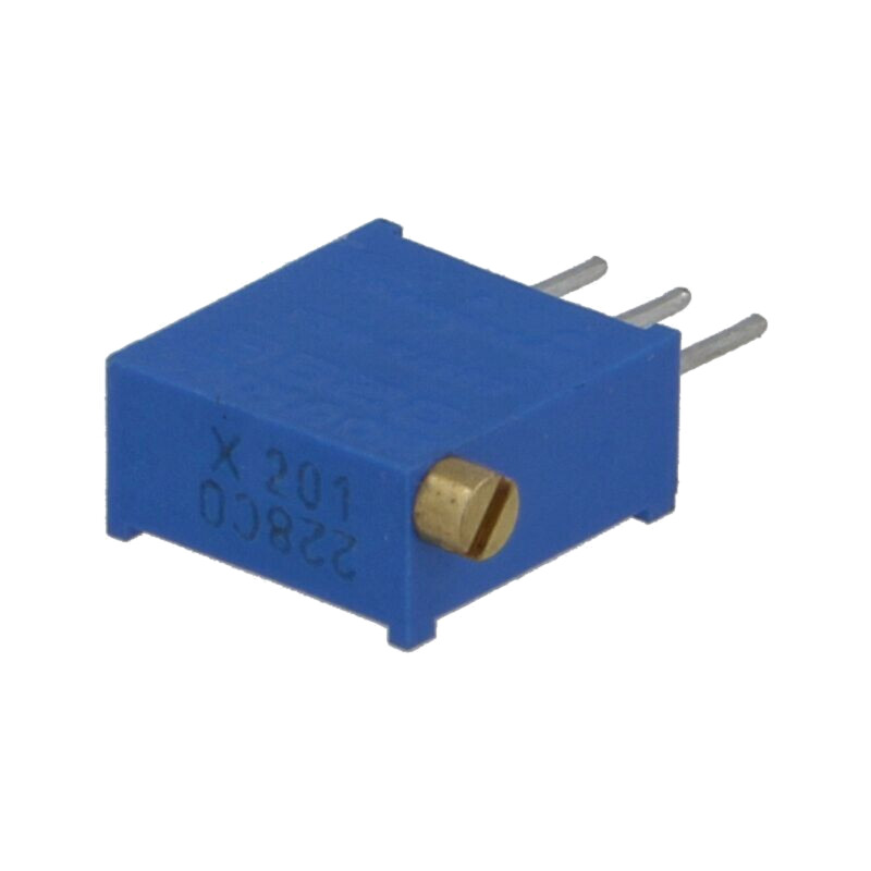 Potenţiometru: de montare; multitură; 200Ω; 500mW; THT; ±10%; 3296X
