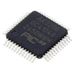 IC: microcontroler PIC; 32kB; 200MHz; 3÷3,6VDC; SMD; TQFP48; tavă
