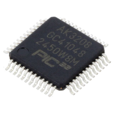 IC: microcontroler PIC; 32kB; 200MHz; 3÷3,6VDC; SMD; TQFP48; tavă