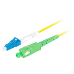 Patch cord cu fibră; LC/UPC,SC/APC; 2m; Fibră Optică: 9/125um
