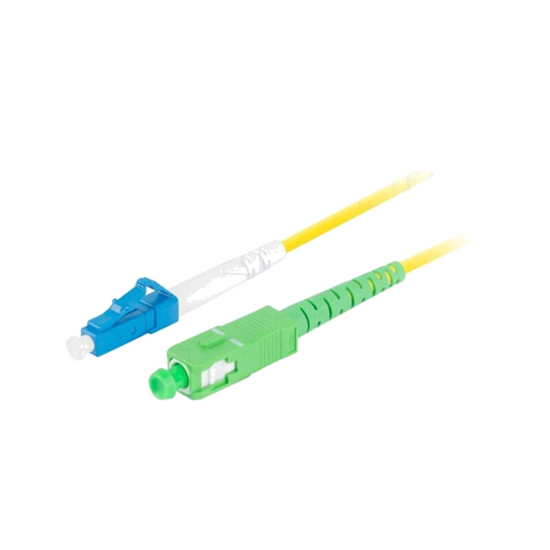 Patch cord cu fibră; LC/UPC,SC/APC; 2m; Fibră Optică: 9/125um Patch cord cu fibră; LC/UPC,SC/APC; 2m; Fibră Optică: 9/125um