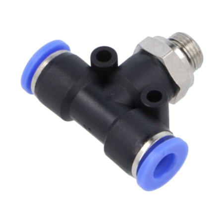 Racord push-in; cu ramificaţie "T"; -0,95÷15bar; Filet: G 1/8"