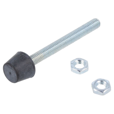 Şurub de presiune; Filet: M5; oţel; L: 55mm; Ø: 10mm