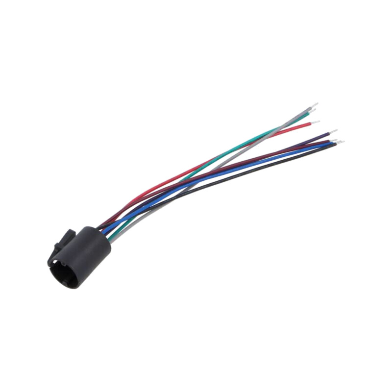 Contact block; Leads: cables; 140mm; PVP; Body dim: 20.5x24.1mm