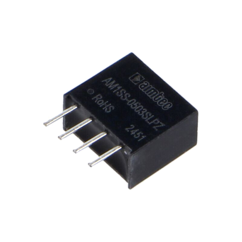 Convertor: DC/DC; 1W; Uintr: 4,5÷5,5VDC; Uieş: 3,3VDC; Iintr: 260mA Convertor: DC/DC; 1W; Uintr: 4,5÷5,5VDC; Uieş: 3,3VDC; Iintr: 260mA