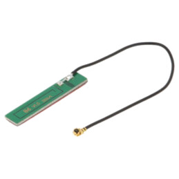 Antenă; GSM; 0dBi; lineare; pt.cablu-bandă; 50Ω; 37x7x1mm; -40÷85°C