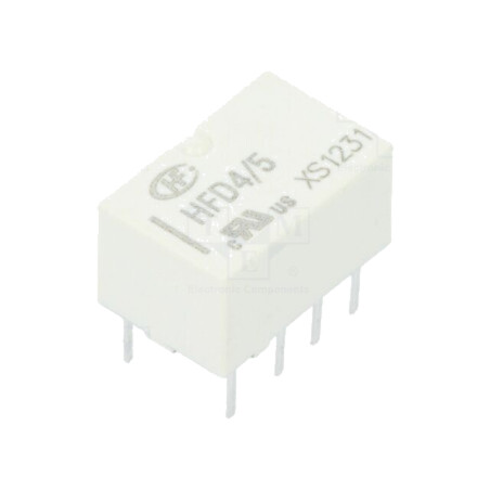 Releu: electromagnetic; DPDT; Ubobină: 5VDC; 2A; 0,5A/125VAC; PCB