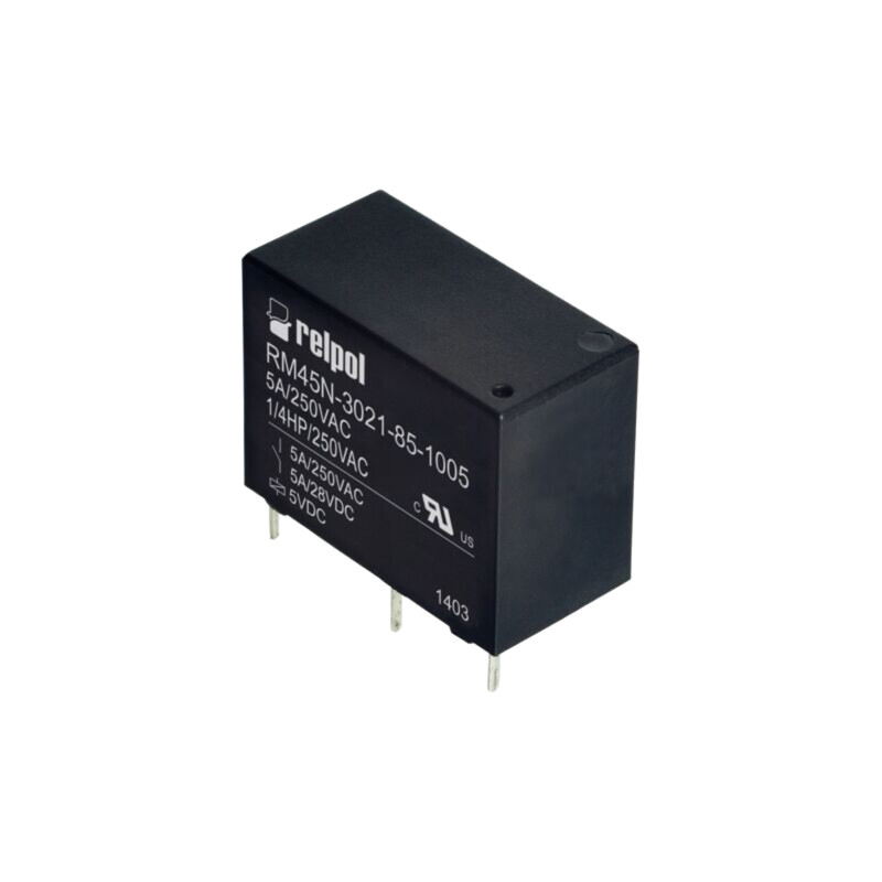 Releu: electromagnetic; SPST-NO; Ubobină: 5VDC; 5A; 5A/250VAC; PCB Releu: electromagnetic; SPST-NO; Ubobină: 5VDC; 5A; 5A/250VAC; PCB