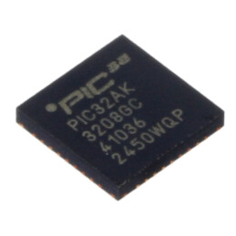 IC: microcontroler PIC; 32kB; 200MHz; 3÷3,6VDC; SMD; VQFN36; tub