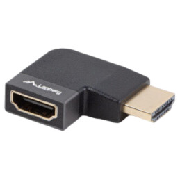 Adapter; HDMI socket,HDMI plug 270° left/right; HDMI 2.1