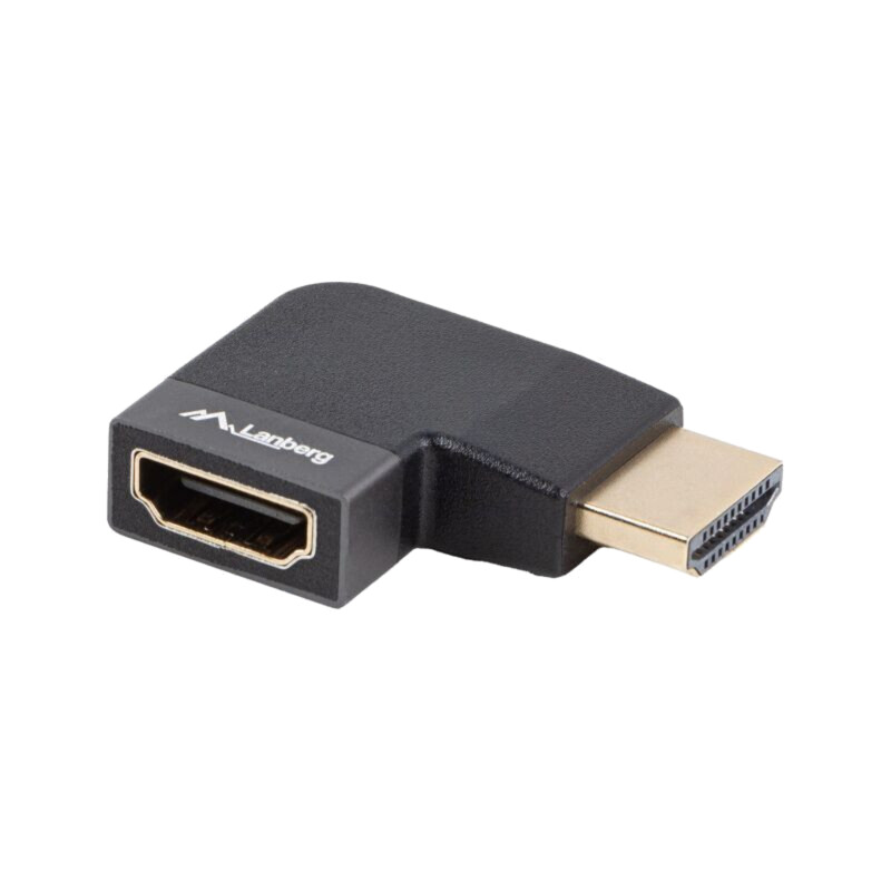 Adapter; HDMI socket,HDMI plug 270° left/right; HDMI 2.1