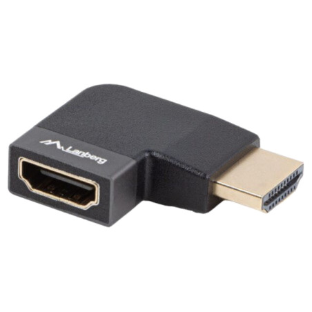 Adapter; HDMI socket,HDMI plug 270° left/right; HDMI 2.1
