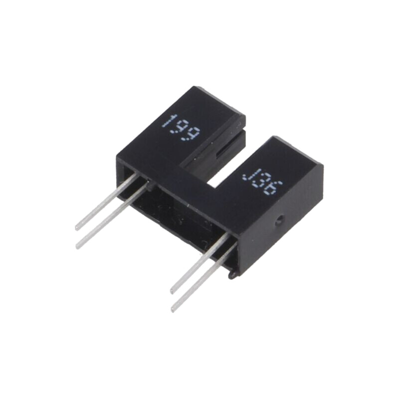 Senzor: fotoelectric; transmiţător-receptor (cu slot); DARK-ON