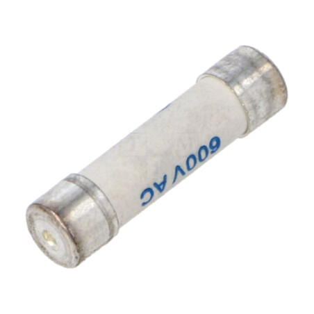 Siguranţă: siguranţă; 10A; 600VAC; ardere rapidă; 6,3x25,4mm