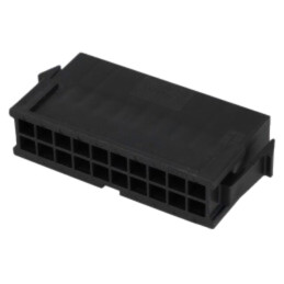 Conector: cablu-cablu; mufă; tată; PIN: 20; Micro-Fit 3.0; 3mm; 2x10