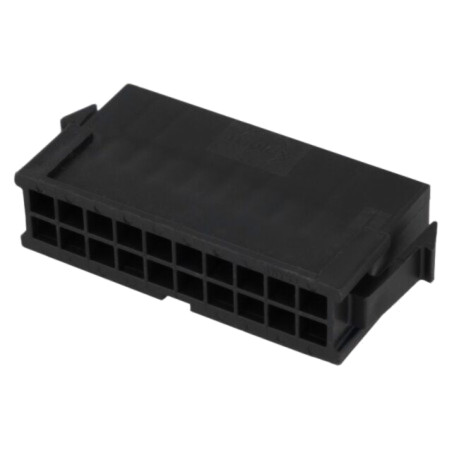 Conector: cablu-cablu; mufă; tată; PIN: 20; Micro-Fit 3.0; 3mm; 2x10